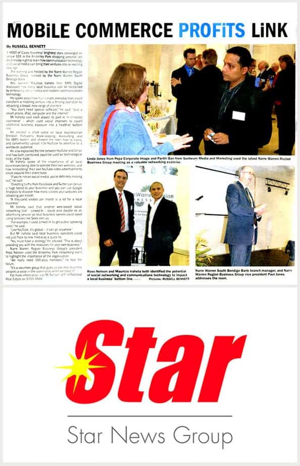 Reach Digital Director Mauricio Iraheta, as featured in the Star News Group newspaper