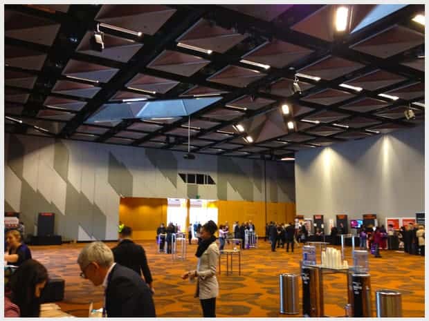 The exhibition floor at Melbourne Convention Centre during Small Business BIG Marketing