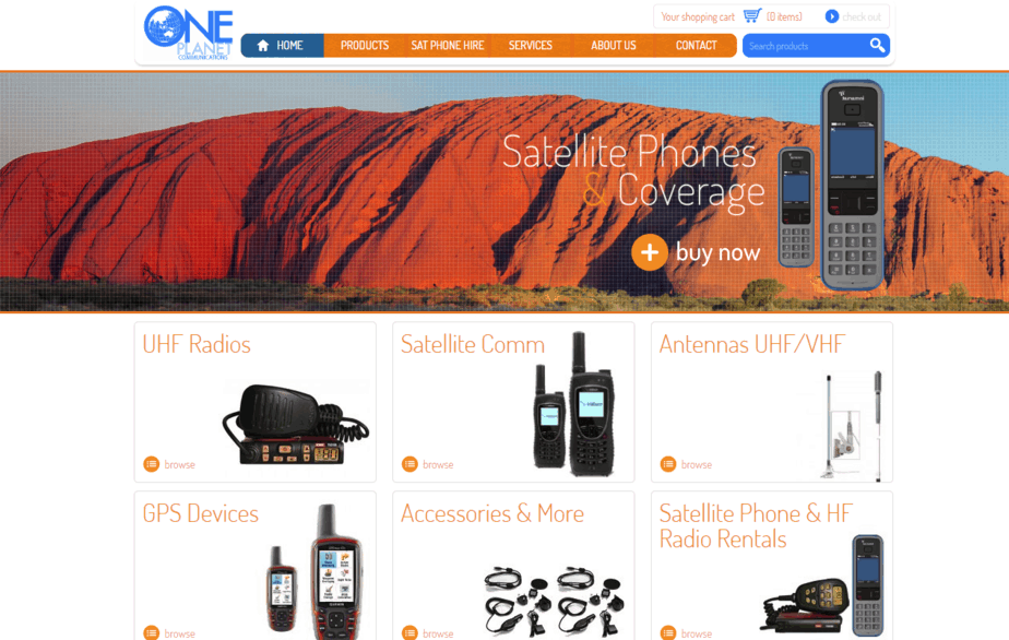 One Planet Communications desktop