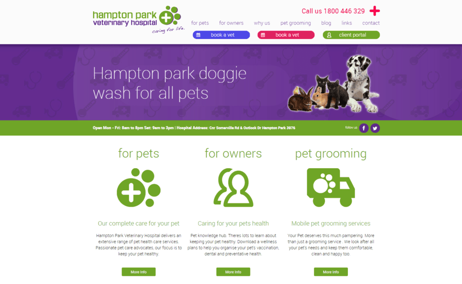 hamptonparkvets desktop